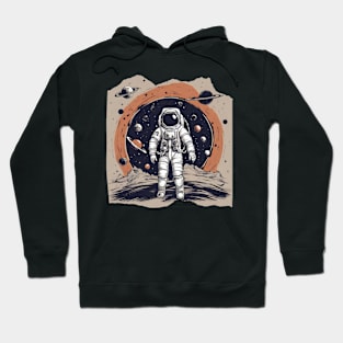 Celestial Explorer Stars Planets Outer Space Astro Hoodie